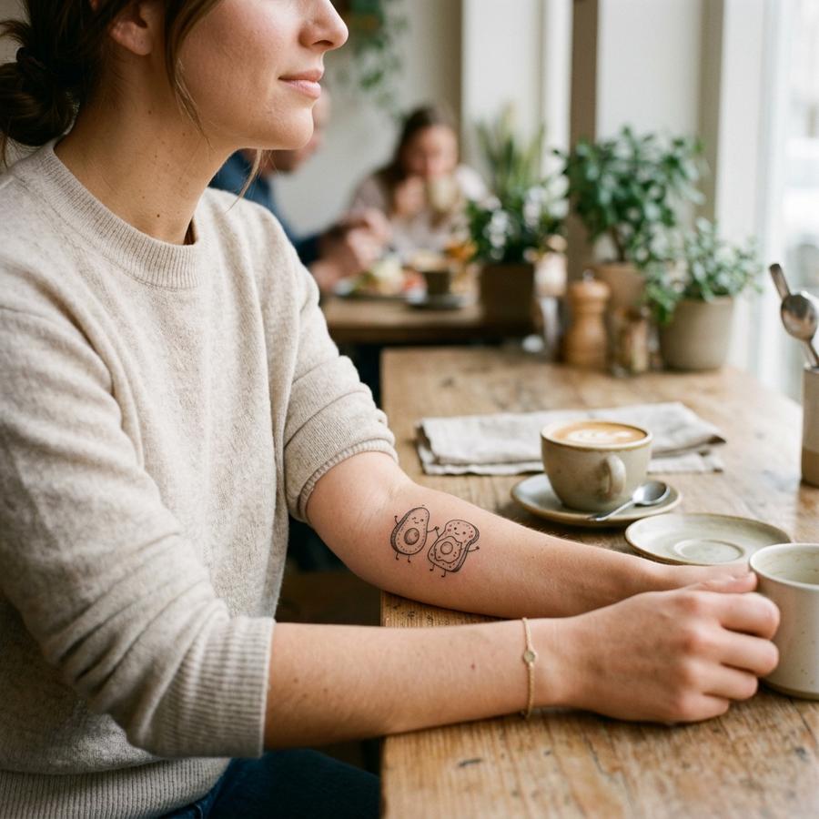 Brunch Buddies tattoo idea for women