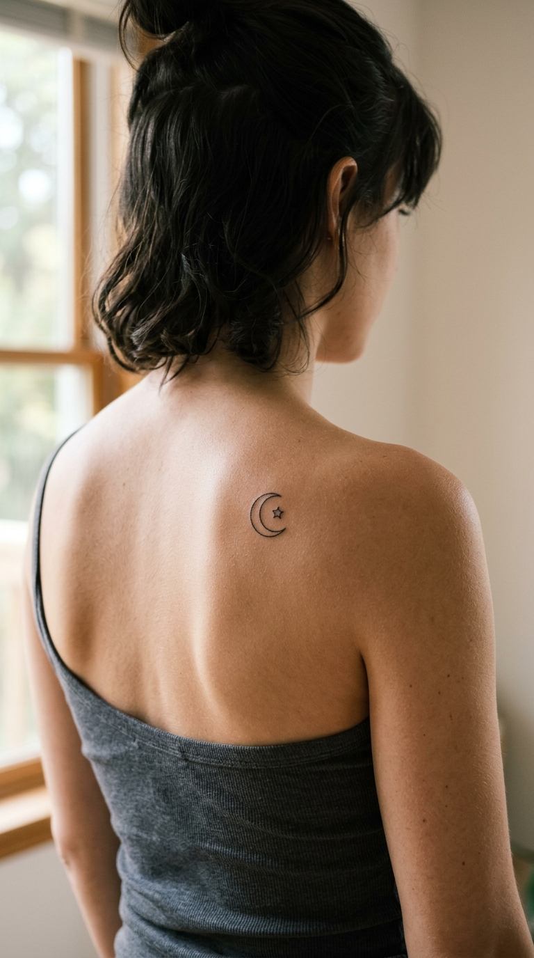 Pointe Shoe Ribbon tattoo idea for women