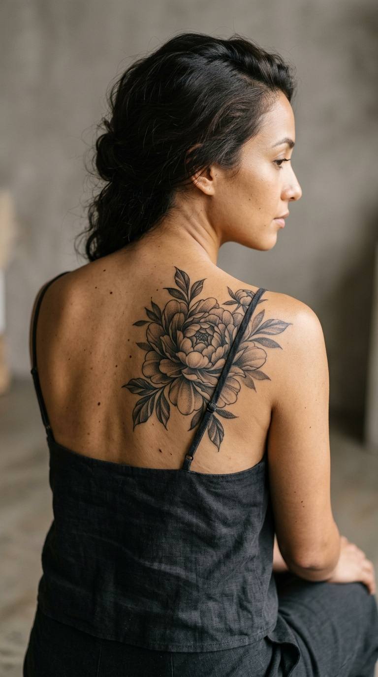 Grecian Laurel tattoo idea for women