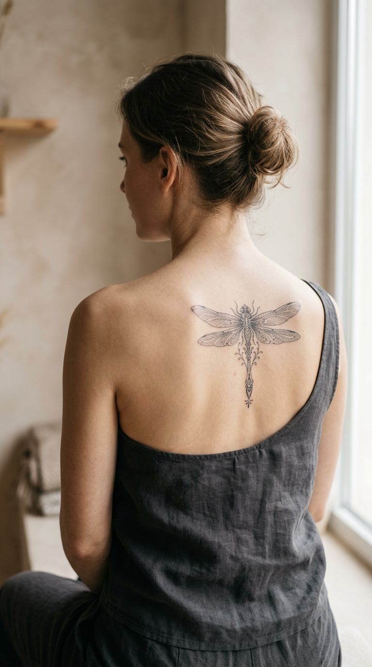 Tricep Trail tattoo idea for women