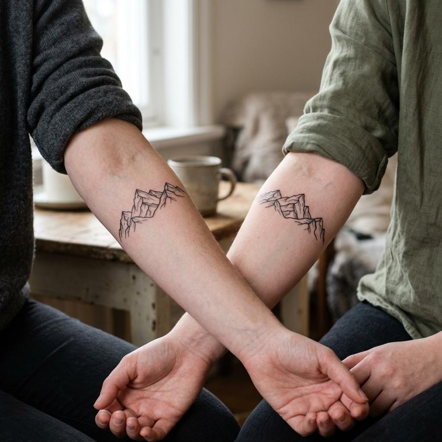 Twin Peaks tattoo idea for women